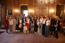 Les finalistes avec les membres du Jury